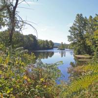 Sights of the serene Dordogne River on our walking holiday in France | Nathalie Thomson