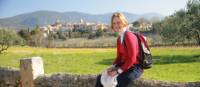 Resting near Lourmarin