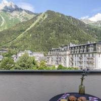 Enjoy views of Chamonix from your private balcony