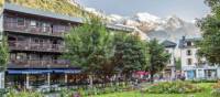 Enjoy mountain views from our fantastic hotel in Chamonix