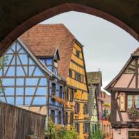 Mediaeval architecture in Riquewihr | John Millen