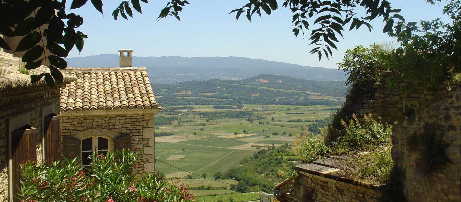 Hilltop village in Luberon