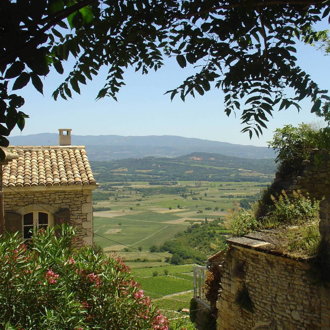 Hilltop village in Luberon
