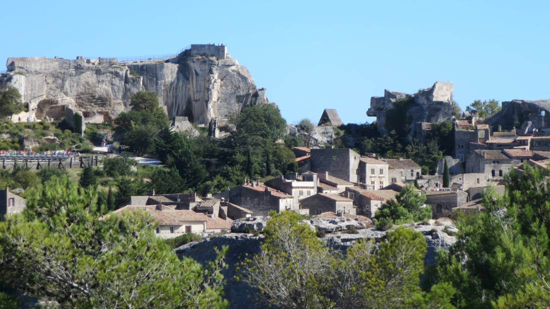 View over Baux de Provence