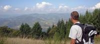 Hiking on grassy slopes in the Ardeche | Keith Starr