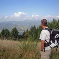 Hiking on grassy slopes in the Ardeche | Keith Starr