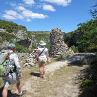 Walking in the Luberon, France