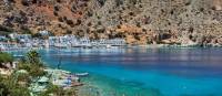 Picturesque Loutro village in Crete makes for a perfect swimming break | Barcha