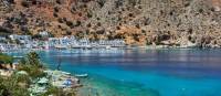 Picturesque Loutro village in Crete makes for a perfect swimming break | Barcha