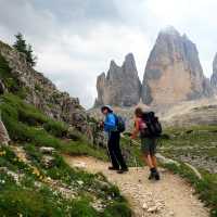 Beside the Tre Cime, The Dolomites, Italy