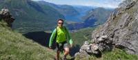 A hiker above Lake Como | John Millen