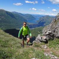 A hiker above Lake Como | John Millen