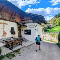 Typical Gashaus along the Chestnut Trail serving drinks to refresh the weary walker | John Millen