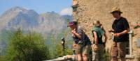 Lunch break at Galataia during our walking holiday in Italy's Apuane Alps | John Millen