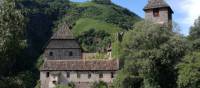 Roncolo Castle on a hilltop