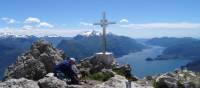 Beautiful views from the summit of Monte Grona