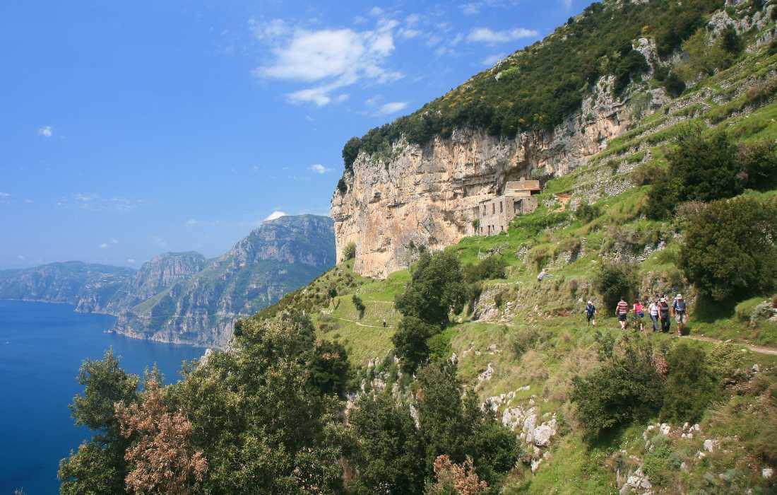 Walking towards Nocelle on the Amalfi coastline |  John Millen