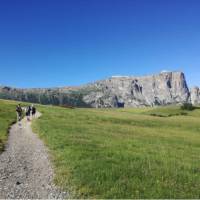 Hiking in the Alpe di Siusi