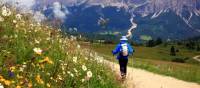 Walking above Armentarola