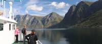 On deck on the Aurlandsfjorden Ferry | John Millen