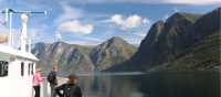 On deck on the Aurlandsfjorden Ferry | John Millen