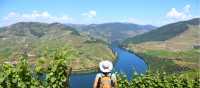 Enjoying the view, Douro Valley