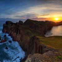 Sunset at the stunning peninsula of Sao Lourenco, Madeira | Duarte Sol