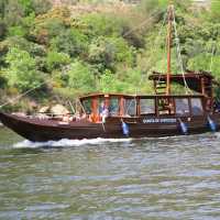 Relaxing on the River Douro