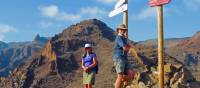 Walkers above Barranco Revolcardero | John Millen