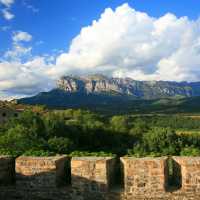 Ainsa Fortifications, Alto Aragon region in Spain