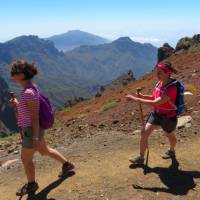 Walking the Caldera rim near Muchachos | John Millen