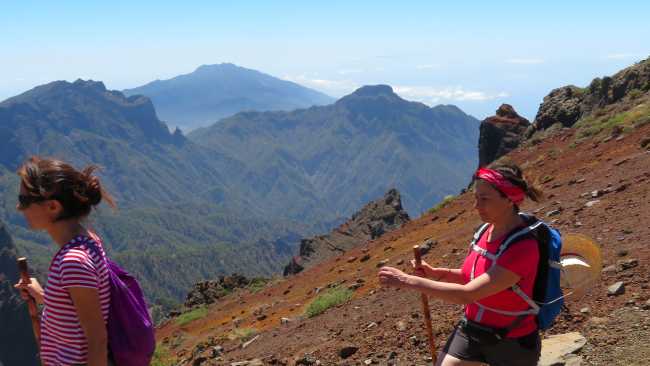 Walking the Caldera rim near Muchachos | John Millen