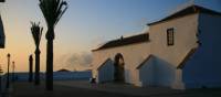Dusk at the mountain village of Chipude in La Gomera