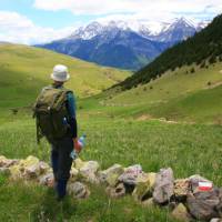 Nearing  Collado Cruz de la Guardia