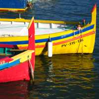 Boats of colour at Collioure