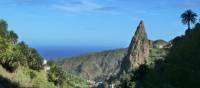 Stunning views of La Gomera near El Estanquillo, Vallehermoso