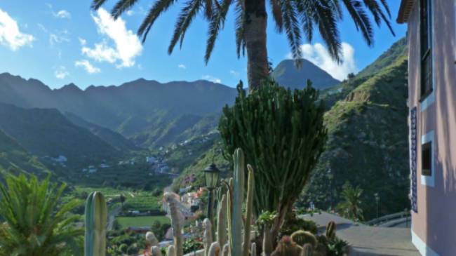 Our wonderful 'hotel rural' in Hermigua, La Gomera