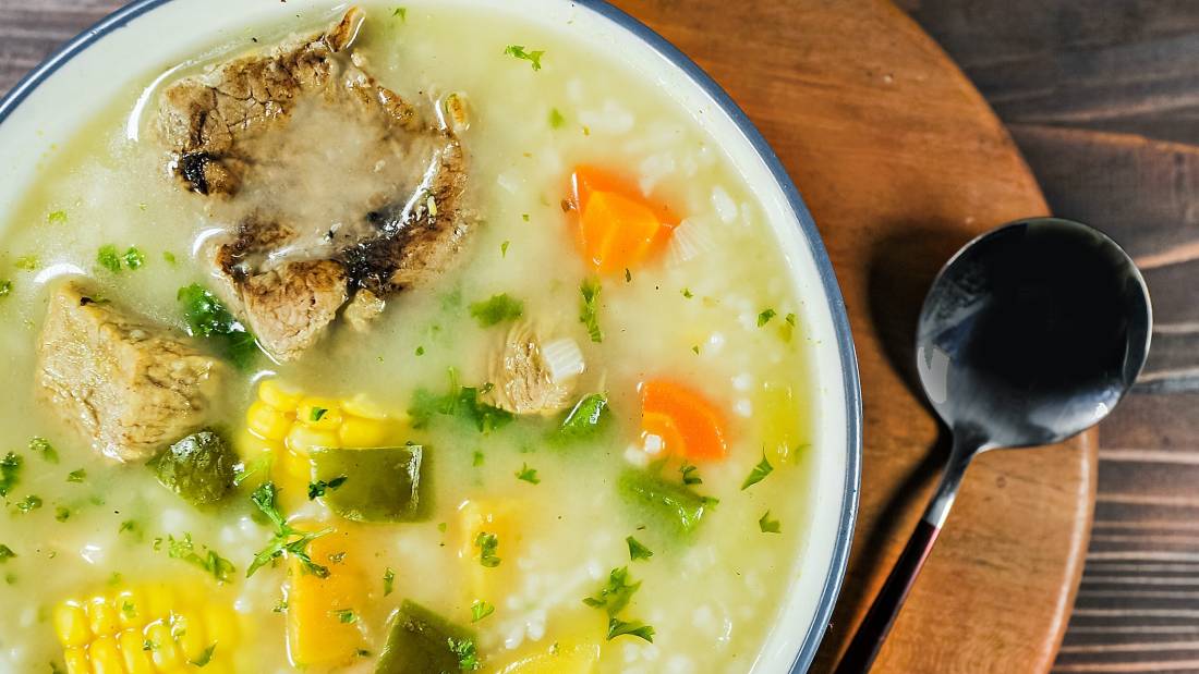 Sancocho is one of La Gomera's most traditional soups