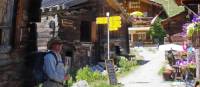 Enjoying the shade at Zmutt, near Zematt | John Millen