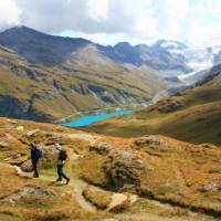 Descending from Col de Torrent on the Alpine Pass Route in Switzerland | John Millen