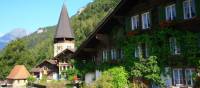 The cosy streets of Meiringen town