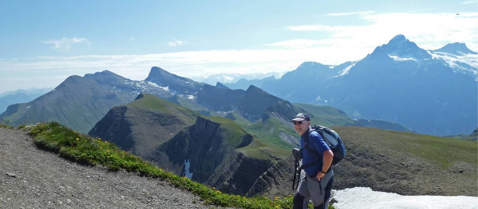Ascending track to  the Faulhorn hut | John Millen