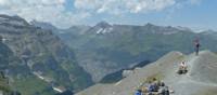 Having a break descending to Kandersteg | John Millen