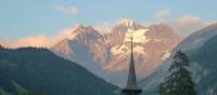 Kandersteg chapel towards the Blüemlisalphorn | John Millen