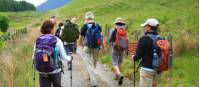 Hikers in Scotland