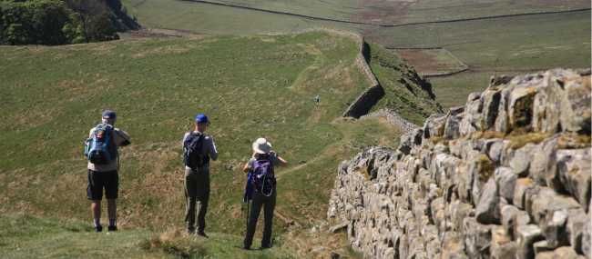 Walking the path along Hadrian's Wall | John Millen
