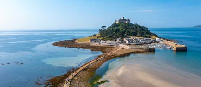 The Church of St Michael & All Angels on St Michael's Mount in Cornwall. | Tim Charody