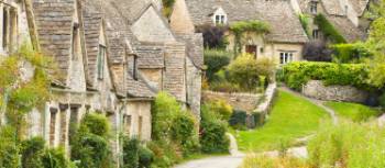 The charming village of Bilbury in the Cotswolds