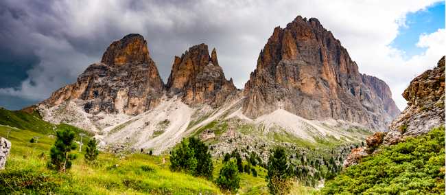 Hiking in the Dolomites. | Tim Charody
