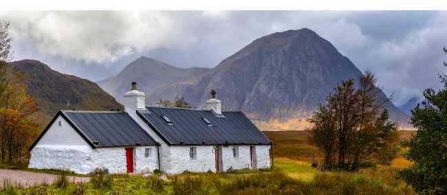 Blackrock Cottage in Glencoe - famous in the Scottish Highlands | Chris Dorney